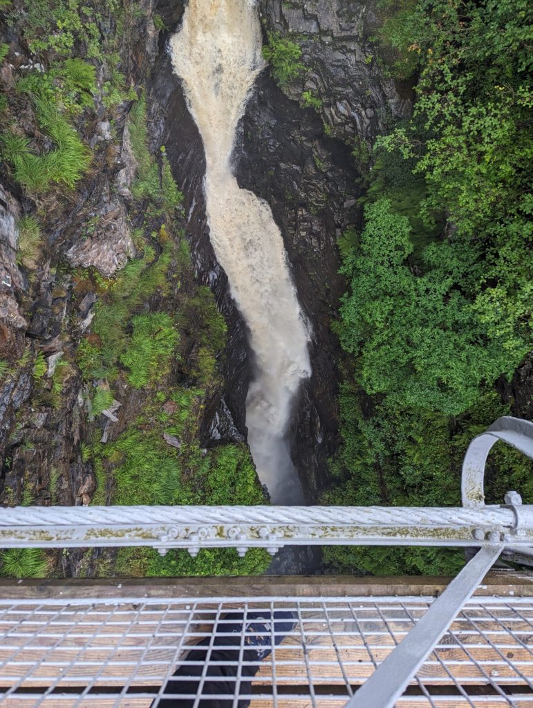 Corrieshalloch Gorge depuis le pont suspendu © Le Voyage de FloLili - Blog de Voyage