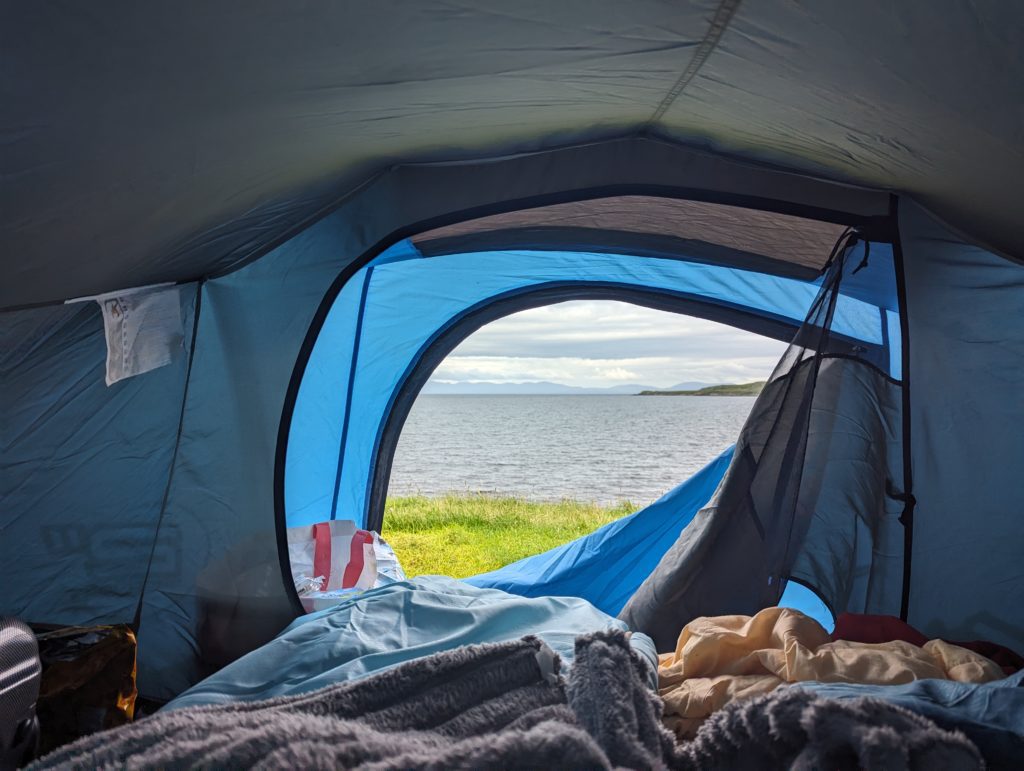 Camping pendant notre circuit en écosse © Le Voyage de FloLili - Blog de Voyage